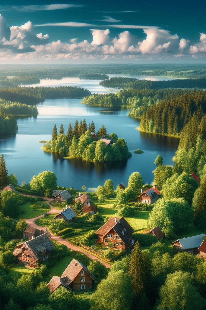 Estonie, pays balte aux paysages variés entre forêts, lacs et littoral de la mer Baltique